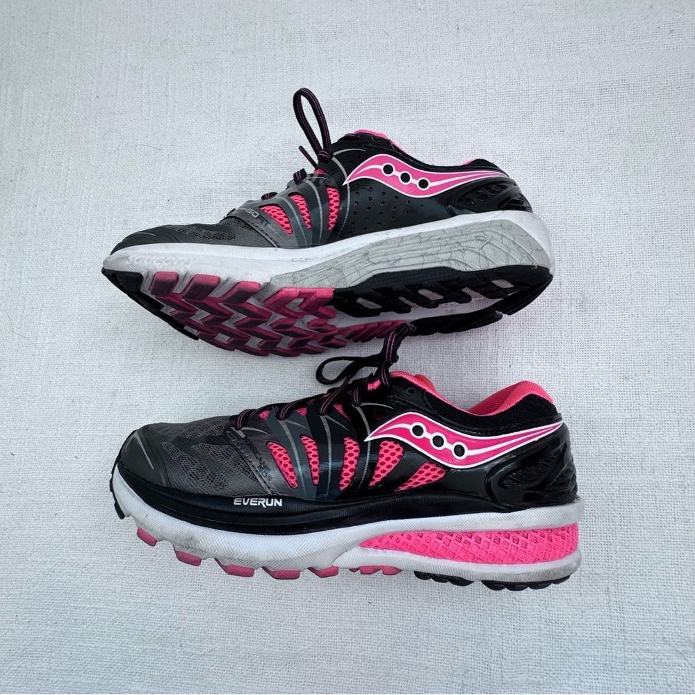 Saucony Everun Sneakers Women’s Black SZ 6.5 - Picture 2 of 9